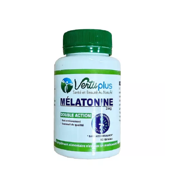 Vertuplus-Melatonine-2-mg-60gelules.png Vertu Plus Melatonine 2mg 60 Gelules – Image 1