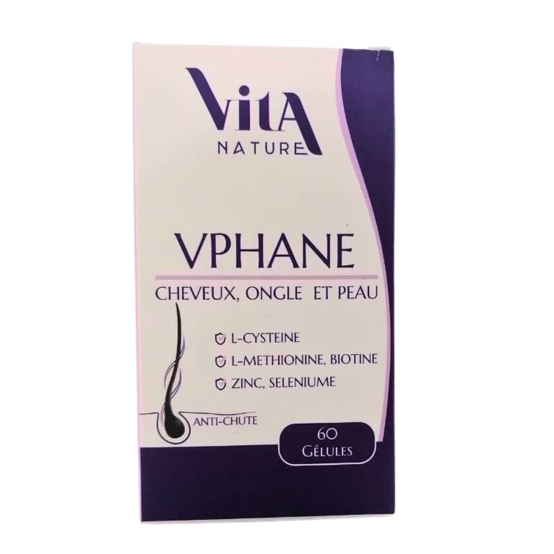 Vita-Nature-Vphane-anti-chute-60-gelules.jpg Vita Nature Vphane Anti-Chute 60 Gelules – Image 1