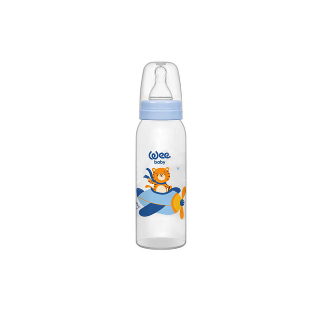 WeeBaby-bib-classic-en-verre-0-6m-250ml-876-F-2.png WeeBaby Biberon Classic en Verre 0-6m 250ml 876-F – Image 1