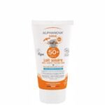 ALPHANOVA LAIT Solaire Bébé Certifiée Bio SPF 50+ Hypoallergénique 50G