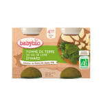BABYBIO POT POMME DE TERRE EPINARD 2 X 130 G