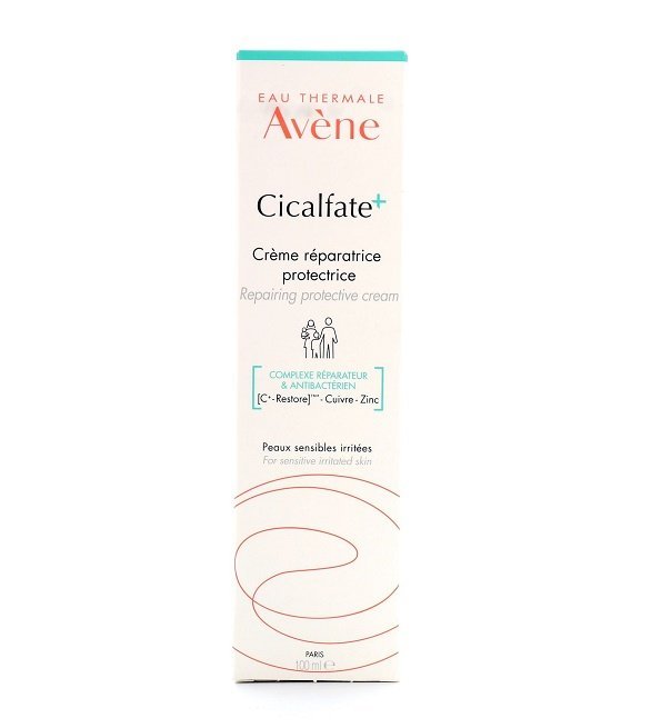 cicalfate-100ml-1.jpg Eau Thermale Avène Cicalfate+ Crème Réparatrice Protectrice 100ml – Image 1
