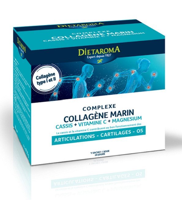 complexe-collagene-marin-1.jpg DIETAROMA COMPLEXE COLLAGÈNE MARIN 20 SACHETS – Image 1