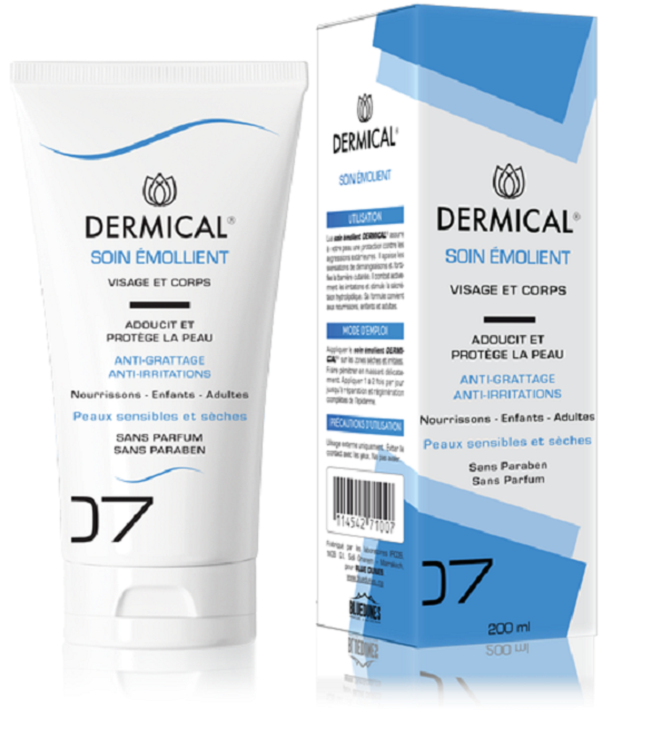 dermical-soin-emollient.png DERMICAL Soin émollient 200ml – Image 1