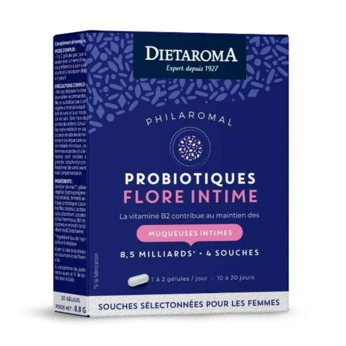 dietaroma-dietaroma-probiotiques-flore-int-20.jpg Dietaroma Microbiotique Probiotique Flore Intime 20gelules – Image 1