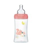Dodie Biberon senstation+ Tétine plate 270ml 0-6m jardin