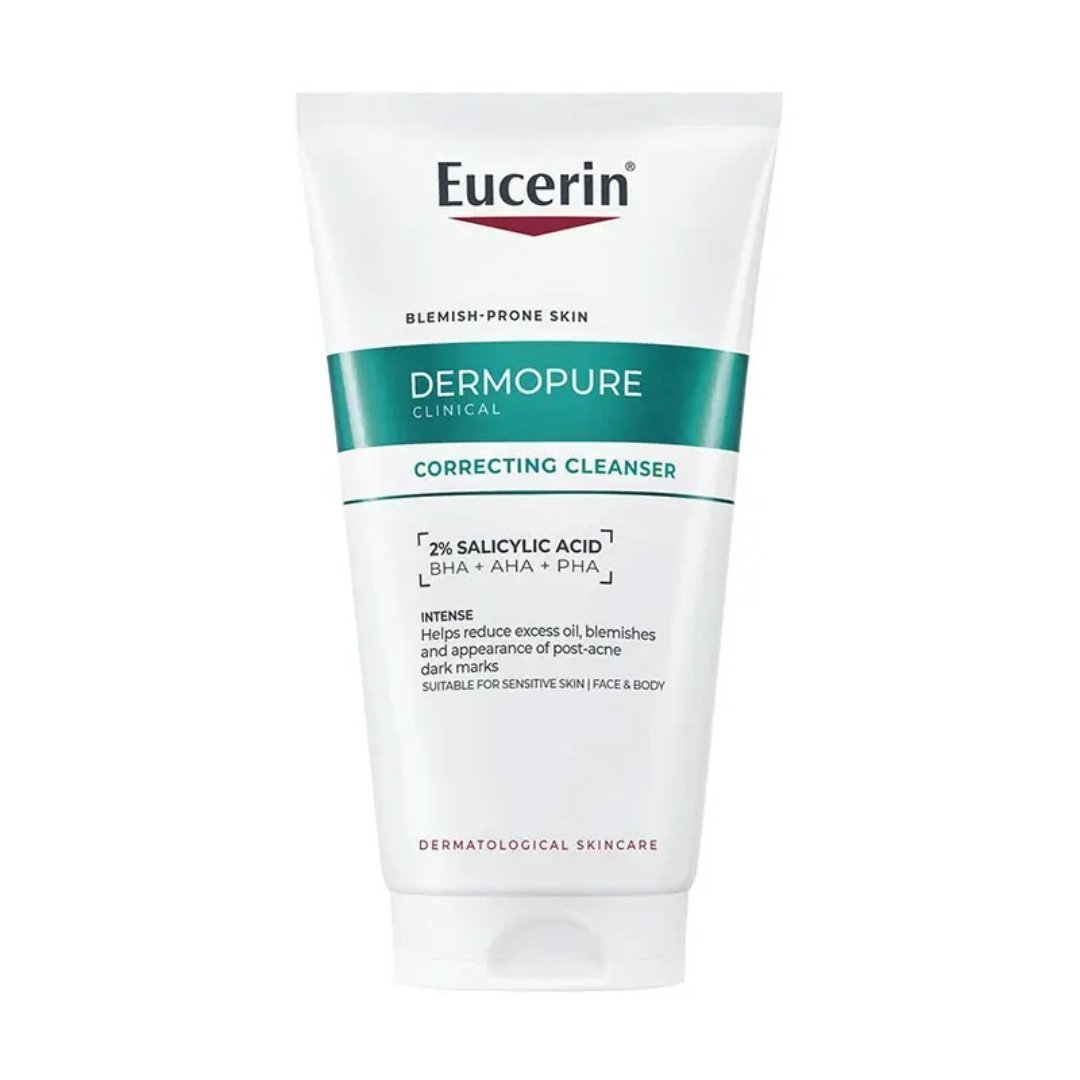 eucerin-dermopure-triple-action-gel.jpg EUCERIN DERMOPURE TRIPLE ACTION GEL NETTOYANT 150ml – Image 1