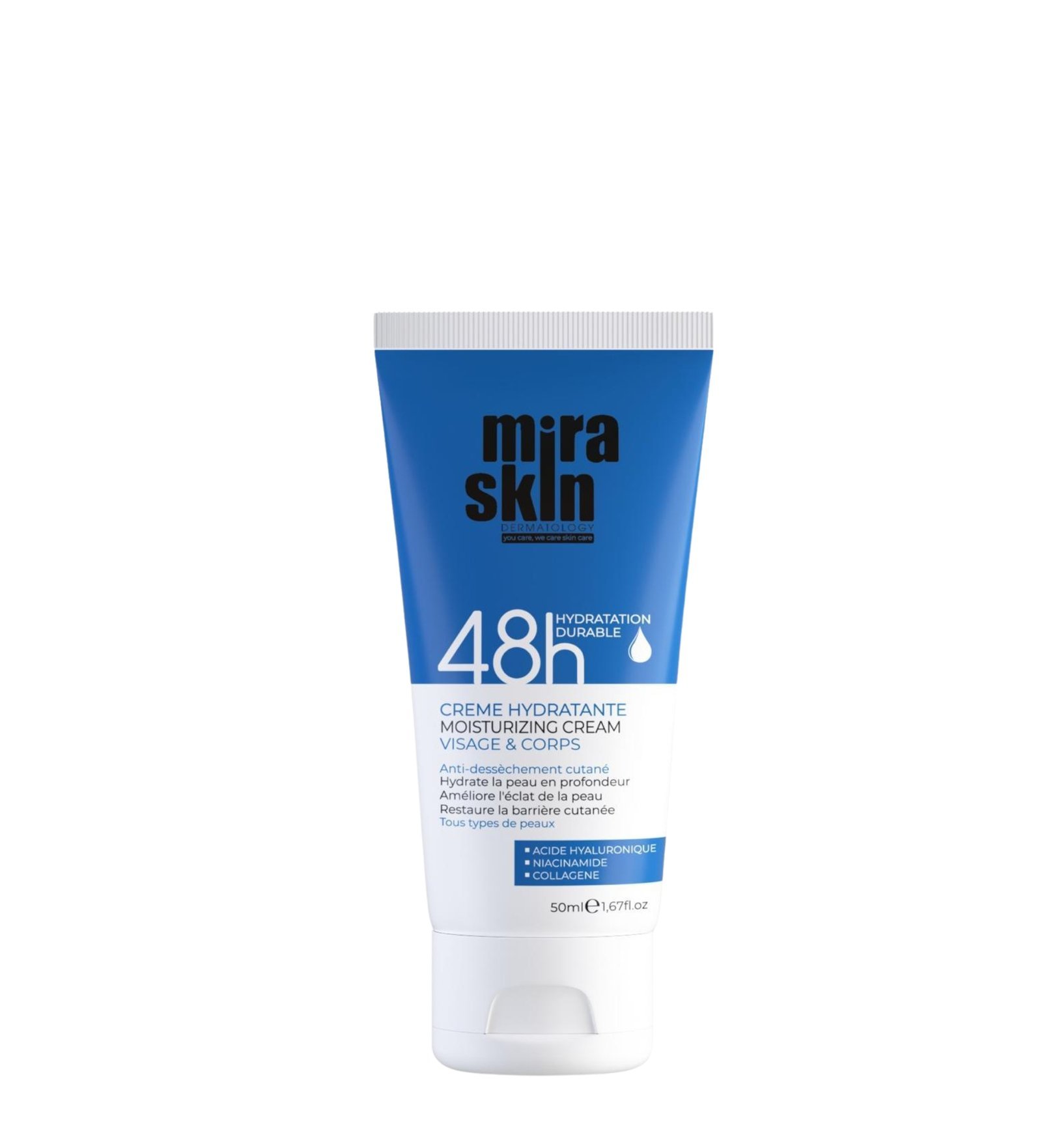 miraskin-creme-hydratante.jpg Miraskin Crème Hydratante 50ml – Image 1