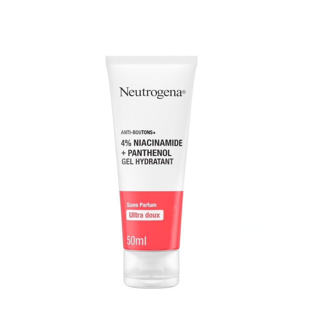 neutrogena-anti-boutons-1.jpg NEUTROGENA Gel Hydratant Anti-Boutons+ 4% Niacinamide 50ml – Image 1
