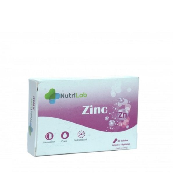 nutrilab-zinc-30-gelules-1.jpg NUTRILAB ZINC 30 GÉLULES – Image 1