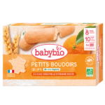 BABYBIO Petits Boudoirs à l'huile Essentielle d'orange Douce 120G