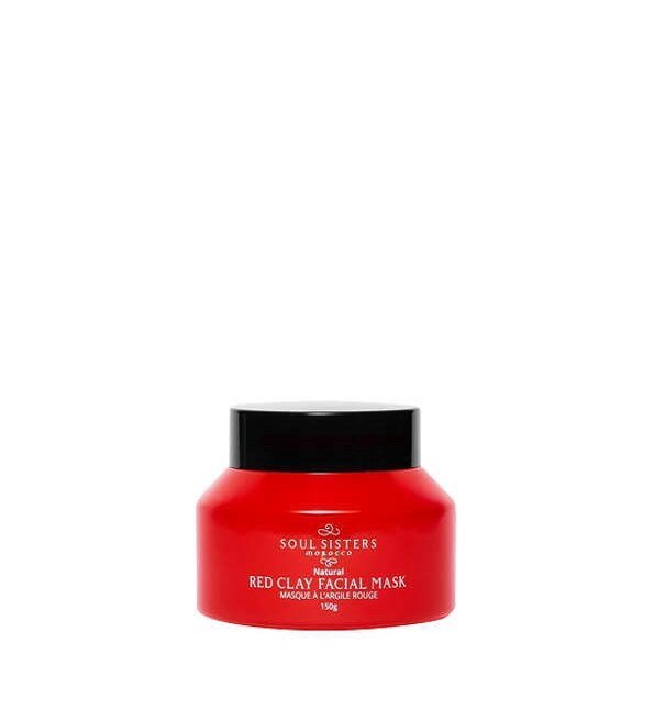 soulsisters-masque-1.jpg Soul Sisters Masque à l'argile rouge pour visage 150g – Image 1
