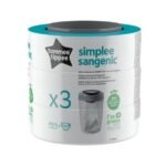 Tommee Tippee Lot De 3 Recharges Pour Poubelle