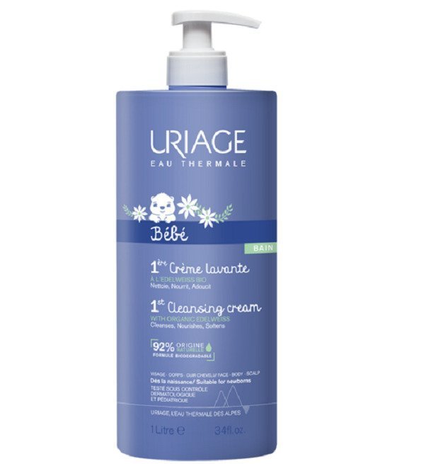 uriage-bebe-1ere-creme-lavante-1l-5.jpg Uriage Bébé - 1ère Crème Lavante - 500 ml – Image 1