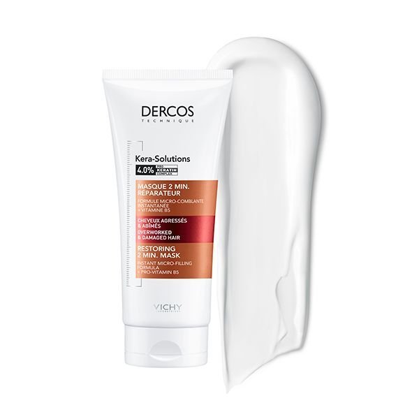 vichy-dercos-kera-solutions-masque-2min.-reparateur-cheveux-secs-et-abimes-200ml-1.jpg Vichy Dercos Kera-Solutions Masque 2min. Réparateur Cheveux Secs et Abîmés | 200ml – Image 1