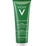 Vichy Normaderm 3en1 Exfoliant Nettoyant Masque Peau Mixte à Grasse | 125ml