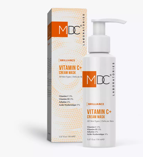 vitamin-c-mask-mdc-1.png MDC Tone Corrector Whitening Cream Mask 150 ml – Image 1
