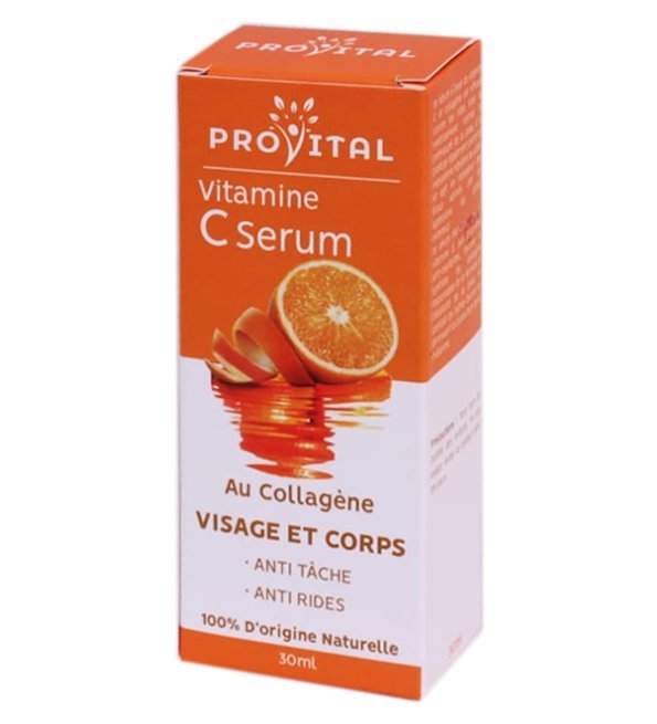 vitamine-C-1-5.jpg Pro Vital Vitamine C Sérum au Collagène - 30 ml – Image 1