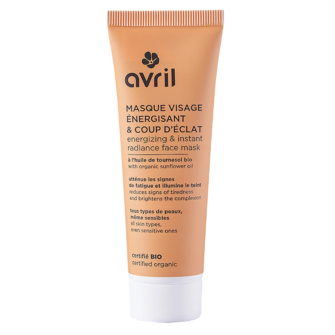 Avril-Masque-Visage-Energisant-Coip-Declat-50ml.png Avril Masque Visage Energisant & Coip D'eclat 50ml – Image 1