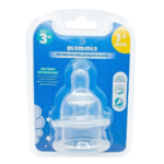 Mammia Paire De Tetines Plates Physiologique 3mois+