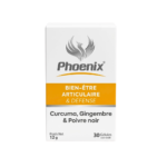 Phoenix Curcuma - Gingembre - Poivre noir  30gelules