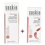 Soskin Hydrawear Soin Hydratant Riche+Hydraglow Teinte Levres Duo Pack