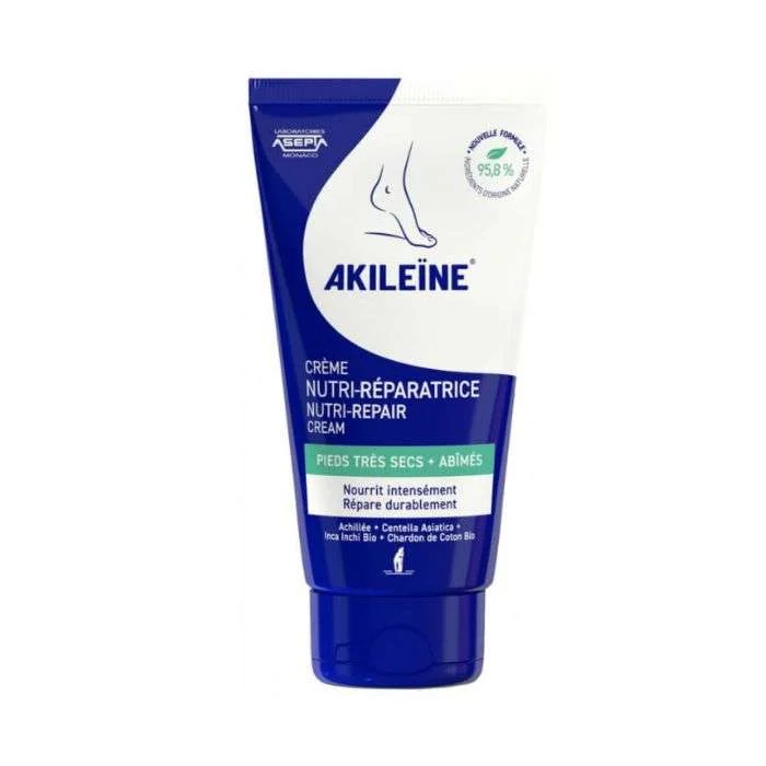 Akileine-Creme-Nutri-Reparatrice-Pieds-Secs-75ml.webp Akileine Crème Nutri Réparatrice 75ml – Image 1