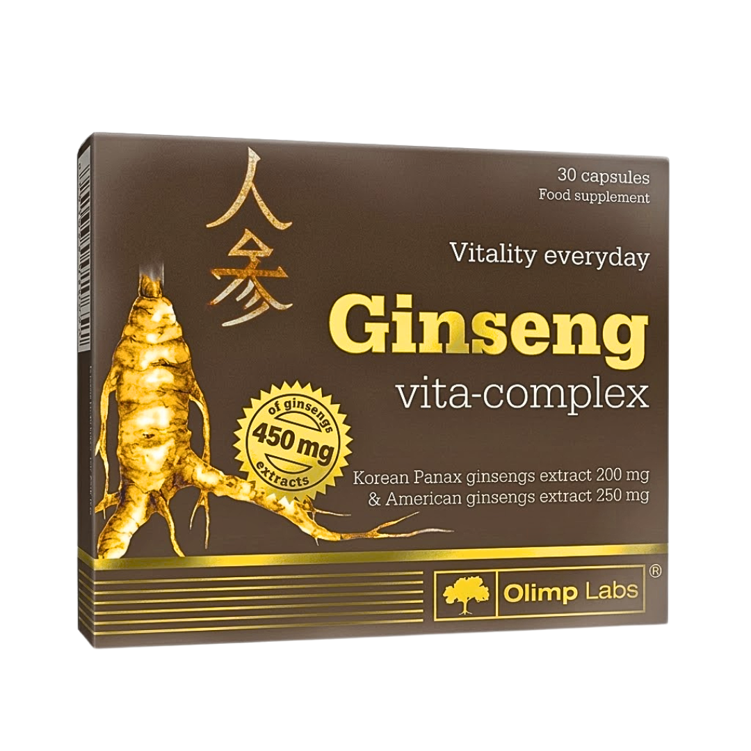 Chela-Ginseng-Vita-Complex-30cps.png OLIMP LABS GINSENG VITA COMPLEX 30 CAPSULES – Image 1
