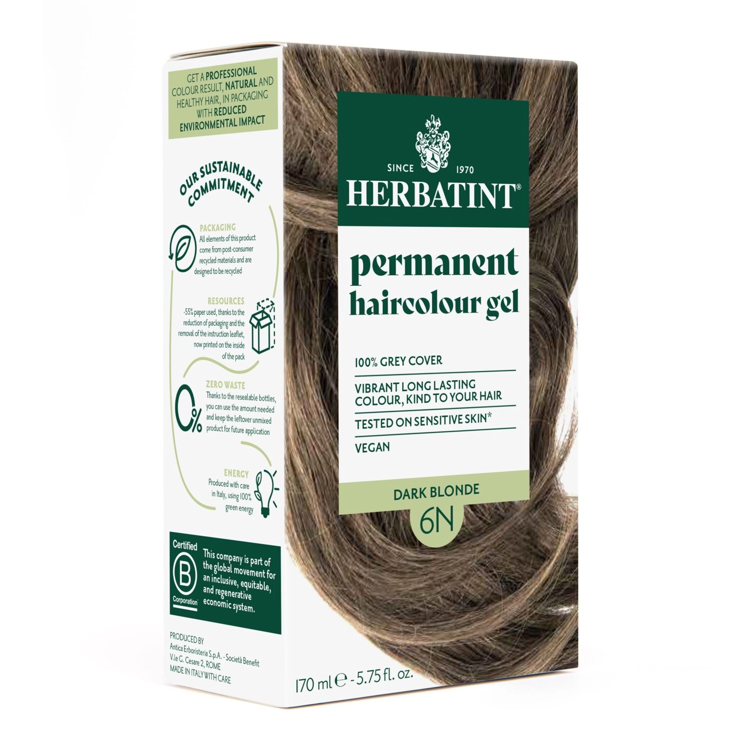 herbatint-coloration-cheveux-permanente-150ml-6n-blond-fonce-1536x1536-1.webp Herbatint Coloration Permanente 6N Blond Fonce 170ml – Image 1