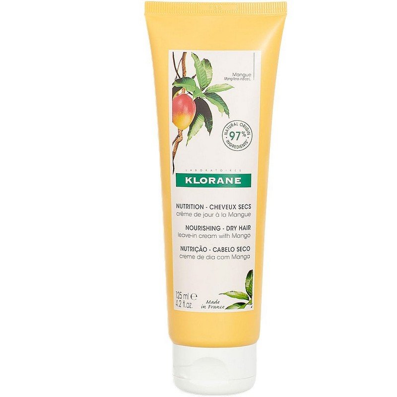 3282779131469-800x800-1.jpg Klorane Crème de Jour Sans Rinçage au Beurre de Mangue - 125 ml – Image 1