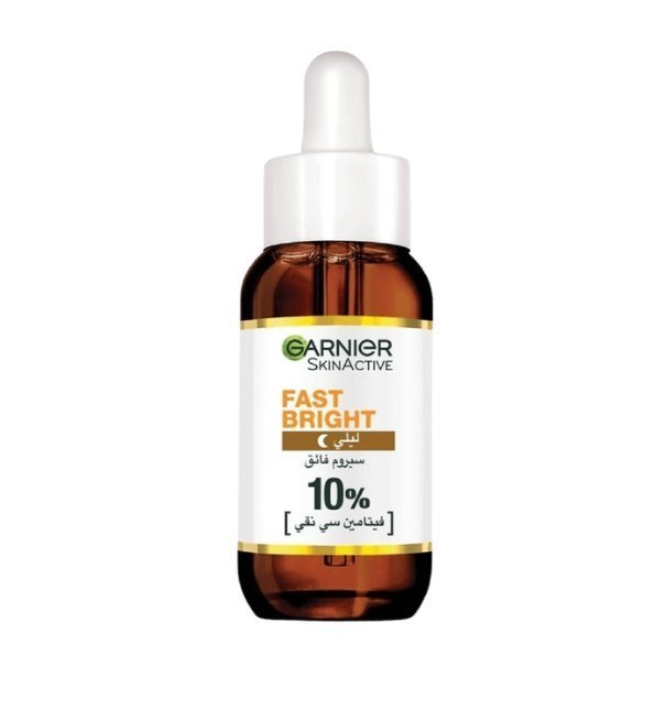Garnier-Fast-Bright-Booster-Serum-Night-30ml-1.jpg Garnier Fast Bright Booster Serum Night 30ml – Image 1