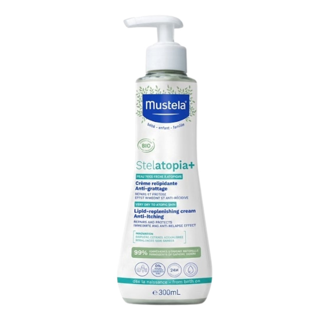 Mustela-stelatopia-creme-Relipidante-300ml.png Mustela Stelatopia+ Creme Relipidante 300ml – Image 1