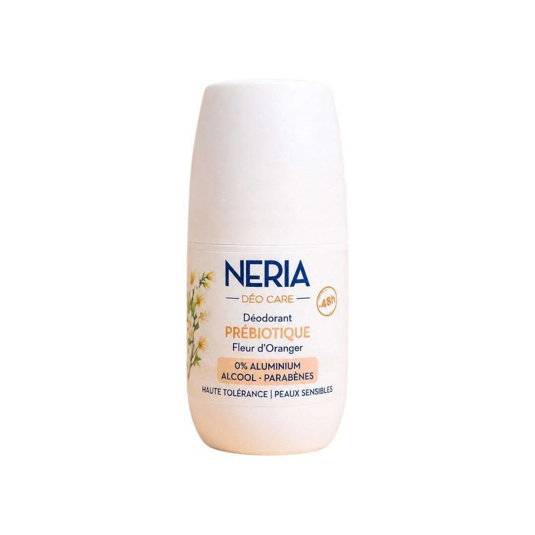 Neria-Deo-Prebiotique-Fleur-DOranger-60ml.jpg Neria Deo Care Deodorant Prebiotique Fleur D'Oranger 60ml – Image 1
