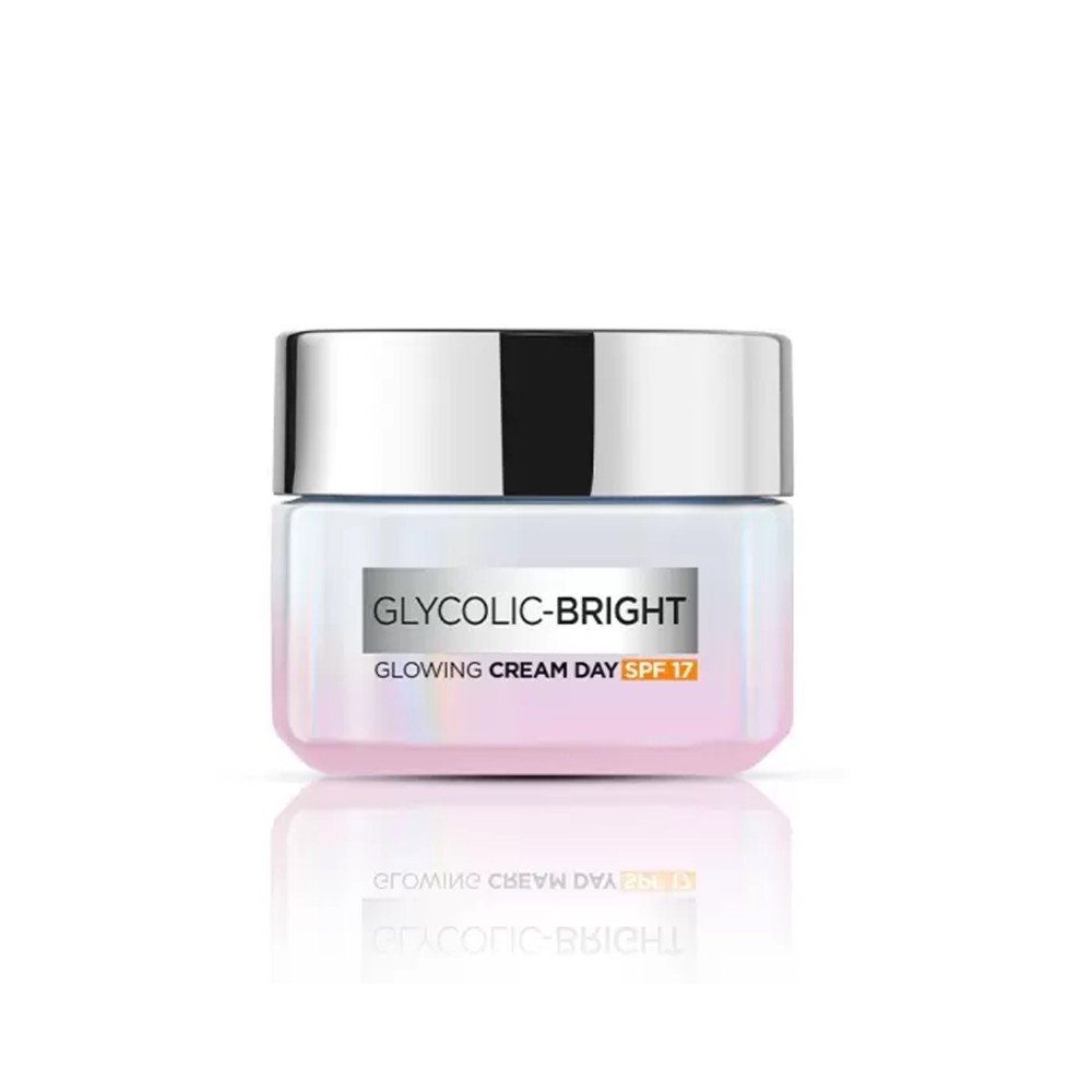 3600524051044-2f80f6.jpg L'Oreal Paris Glycolic-Bright Créme de Jour Spf17 50ml – Image 1