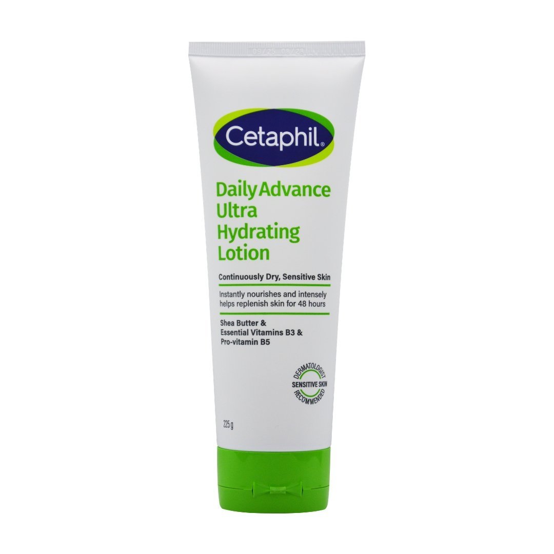 Cetaphil-Daily-Advance-Ultra-Hydrating-Lotion-225g-.jpg Cetaphil Daily Advance Ultra Hydrating Lotion 225g – Image 1