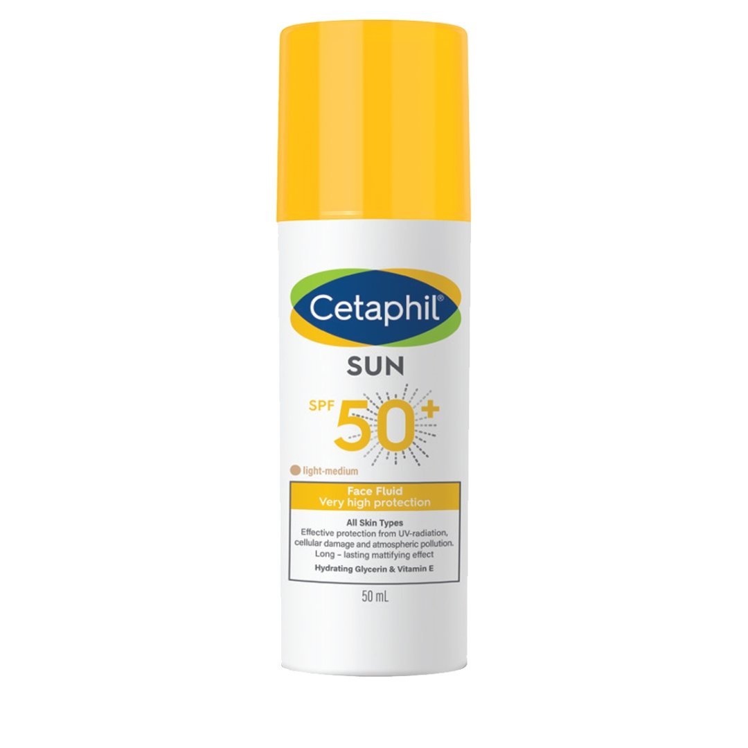 Cetaphil-Face-Fluid-Very-High-Protection-Teinte-spf50-50ml.jpg Cetaphil Face Fluid Very High Protection Teinte spf50+ 50ml – Image 1