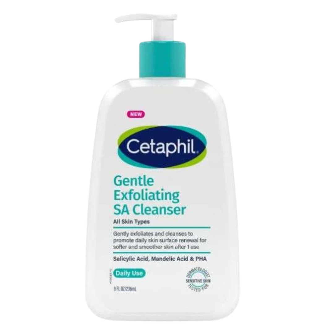Cetaphil-Gentle-Exfoliating-Sa-Cleanser-236ml.png Cetaphil Gentle Exfoliating SA Cleanser 236ml – Image 1