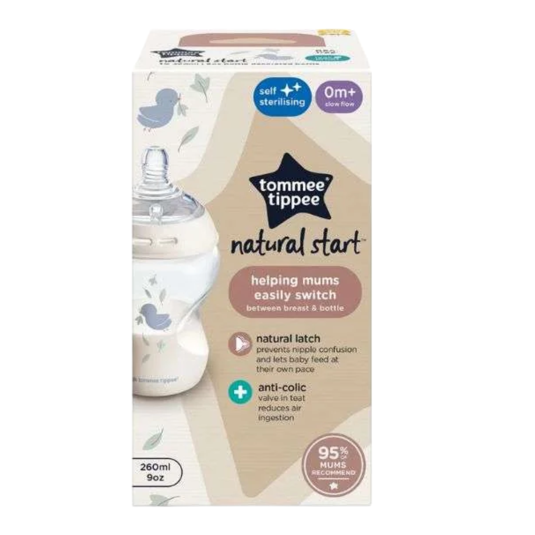 Tommee-Tippee-Bib-Natural-start-260ml-0m-Ref-422871-P1.png Tommee Tippee Biberon Natural Start 260ml +0m Ref 422871 P1 – Image 1